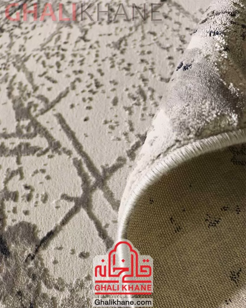 فرش زمرد مشهد کد 8011 طوسی ۴۱۰ شانه