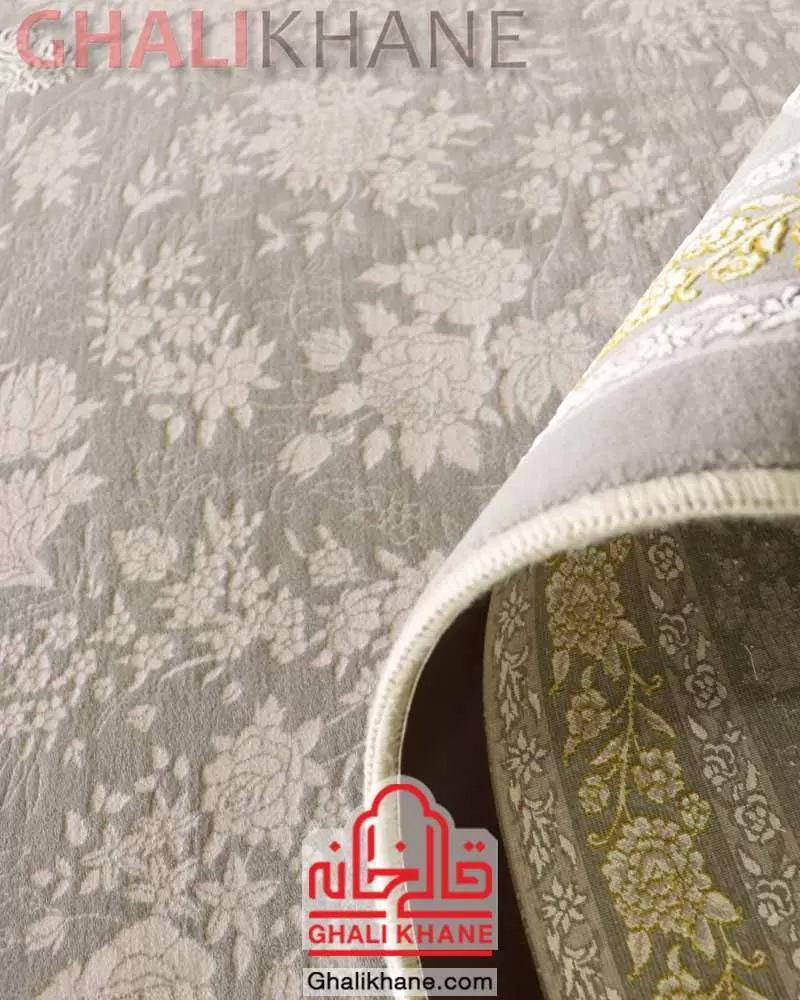 فرش ۱۲۰۰ شانه نگین مشهد کد 1226 طوسی