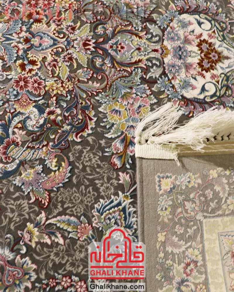 فرش زمرد مشهد کد 55000 الماسی 1500 شانه