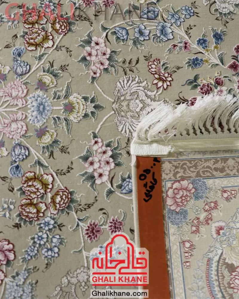 فرش زمرد مشهد 1500 شانه کد 55003 کاهگلی