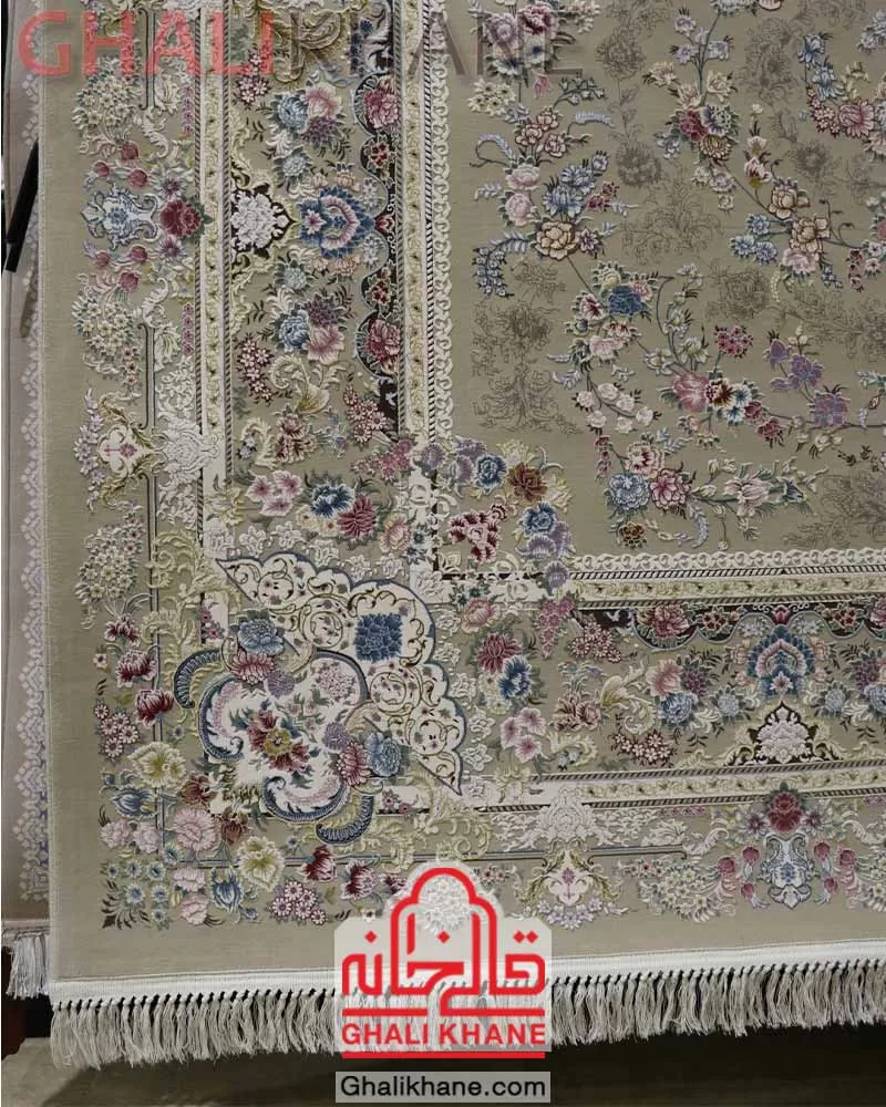 فرش زمرد مشهد 1500 شانه کد 55004 کاهگلی