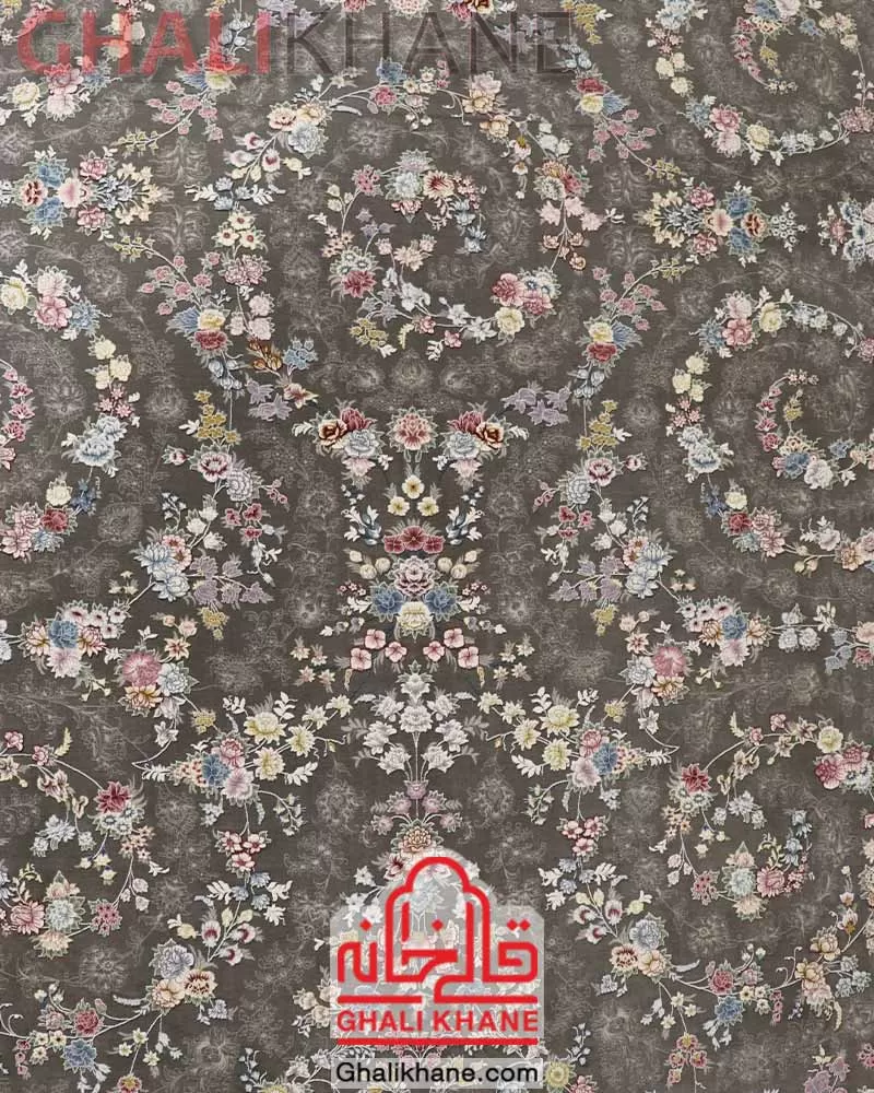 فرش زمرد مشهد 1500 شانه کد 55004 الماسی