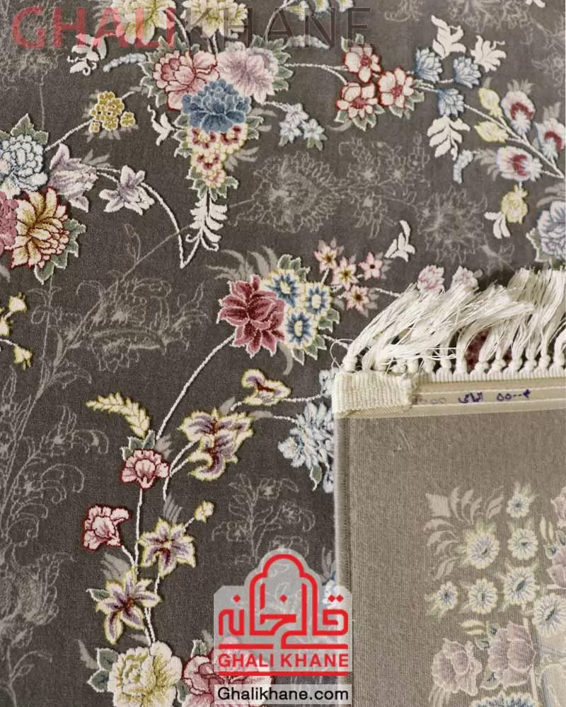 فرش زمرد مشهد 1500 شانه کد 55004 الماسی