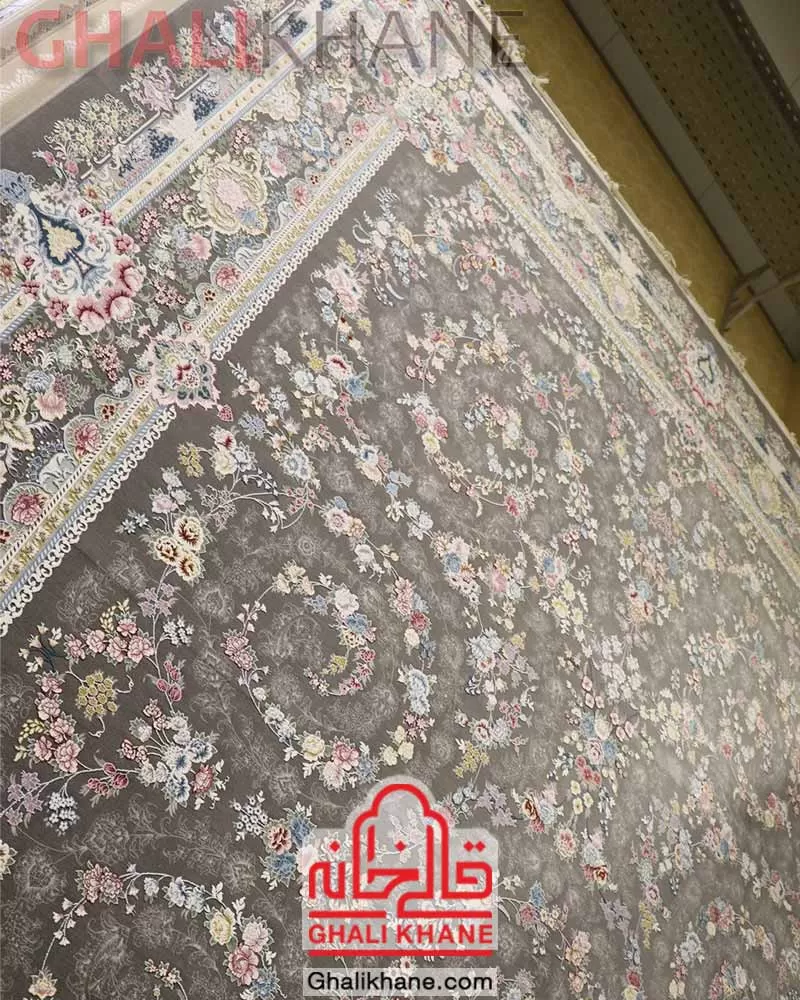 فرش زمرد مشهد 1500 شانه کد 55004 الماسی