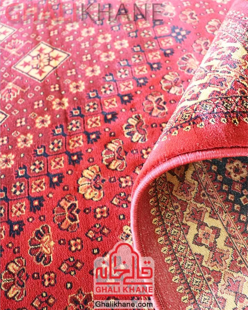 فرش زمرد مشهد 700 شانه کد 38003 لاکی