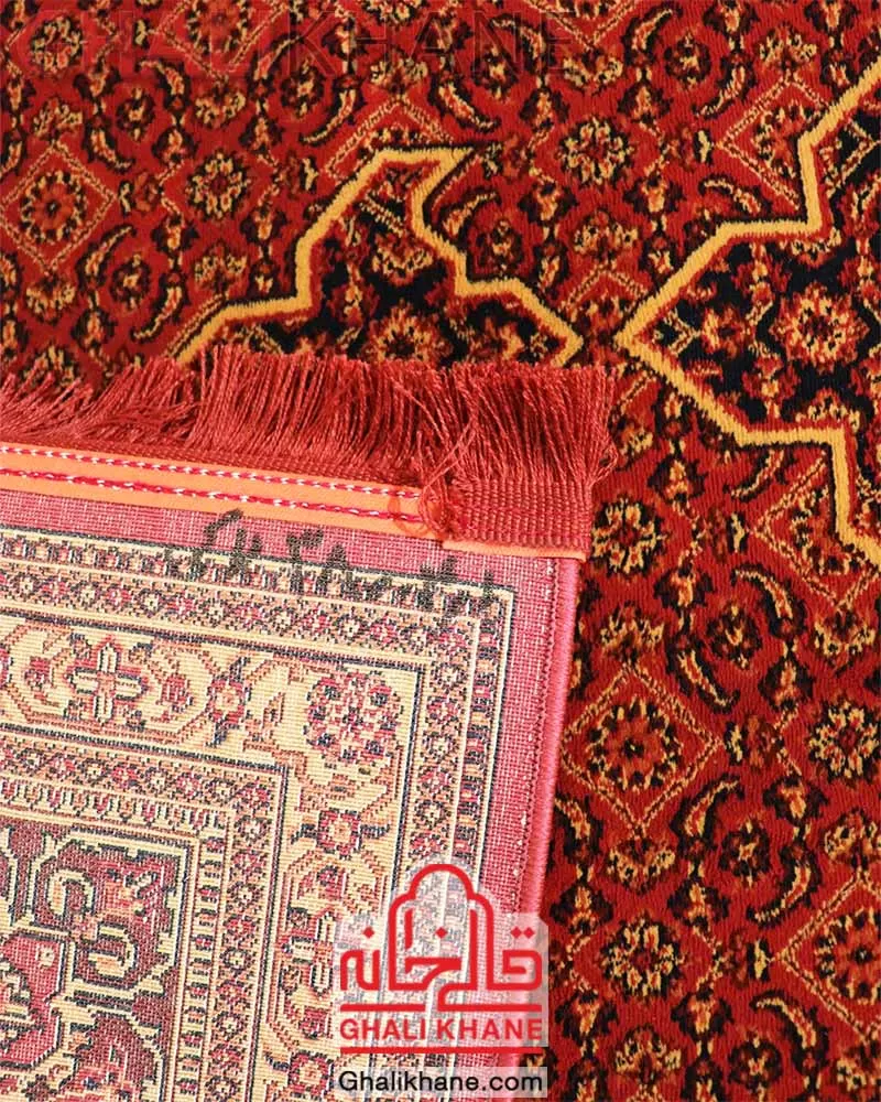 فرش زمرد مشهد 700 شانه کد 38004 لاکی