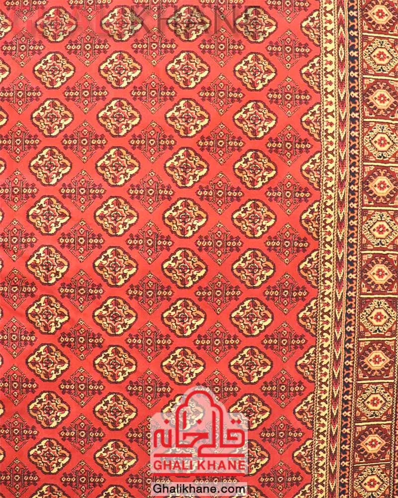 فرش زمرد مشهد طرح گبه لاکی کد 38006