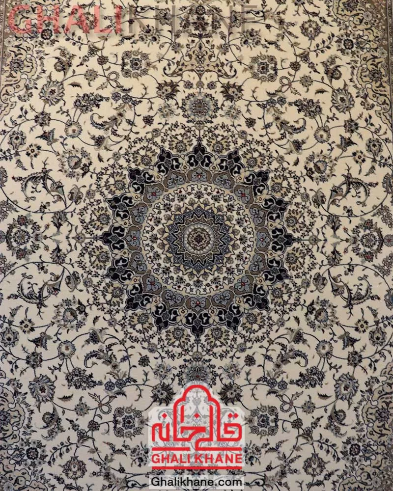 فرش ستاره کویر یزد 700 شانه کد HN-H001-1101