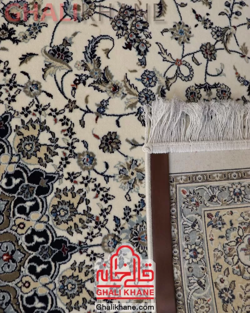 فروش   فرش ستاره کویر یزد 700 شانه کد HN-H001-1101