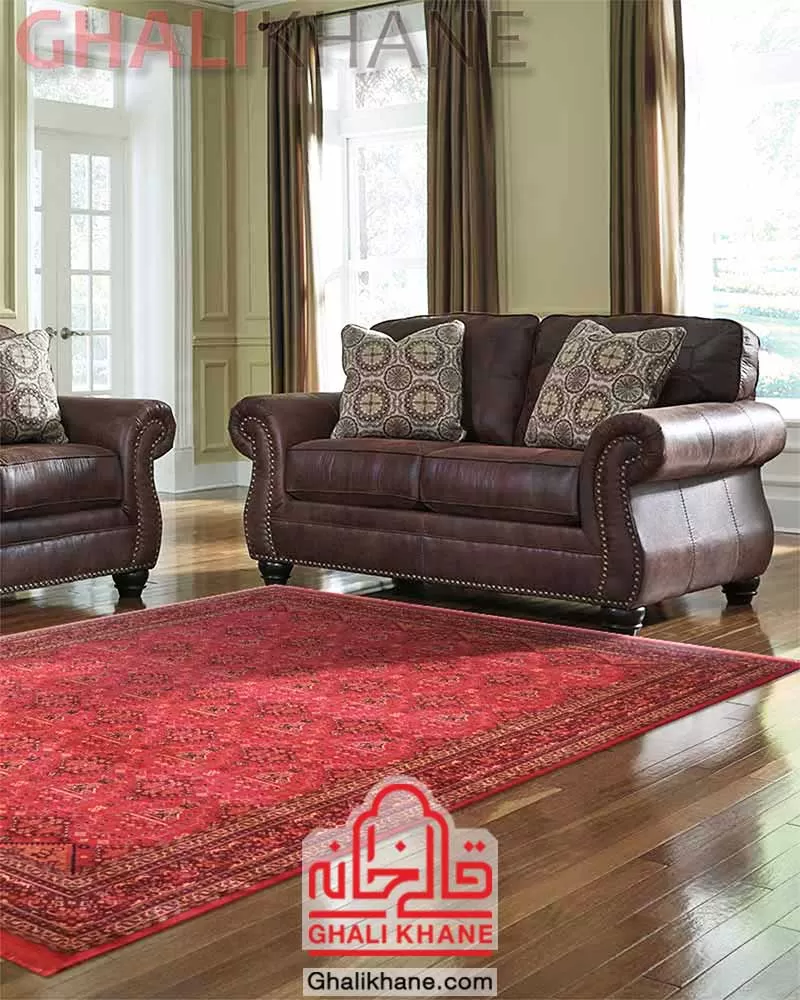 فرش زمرد مشهد 700 شانه کد 38002 لاکی