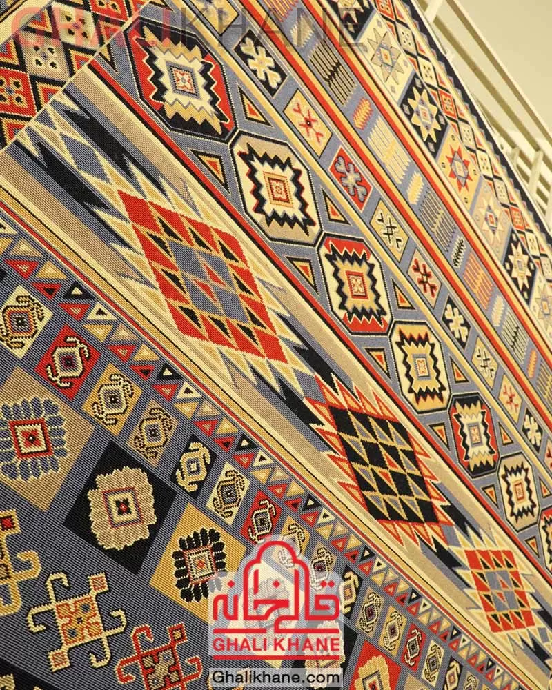 خرید آنلاین  سوپر گلیم ماشینی ستاره کویر یزد کد GB-G033-8562