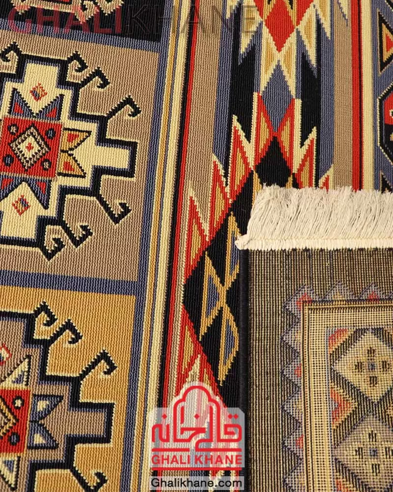 سوپر گلیم ماشینی ستاره کویر یزد کد GB-G033-8562