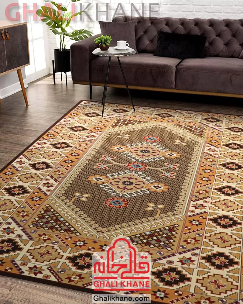 سوپر گلیم ماشینی ستاره کویر یزد کد GB-G43A-8190 نمایندگی مرکزی