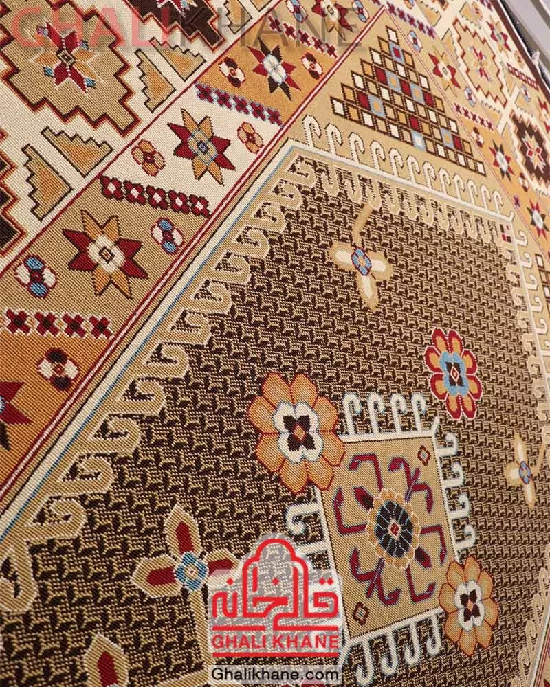 سوپر گلیم ماشینی ستاره کویر یزد کد GB-G43A-8190 درجه 1