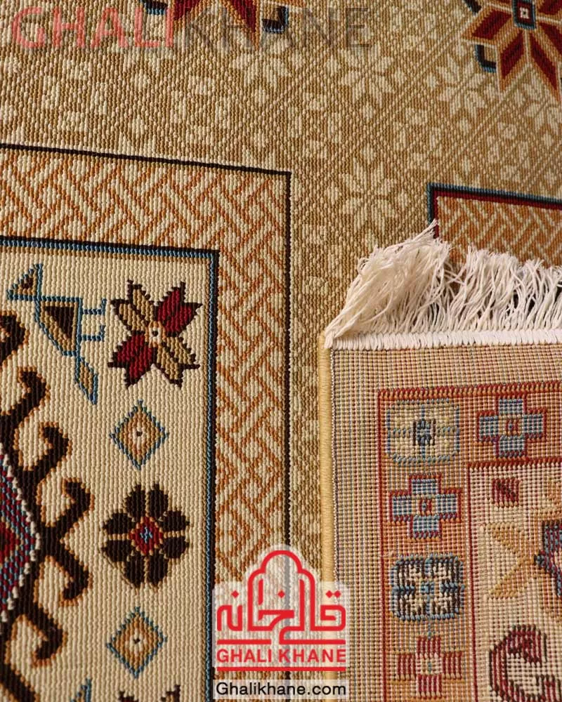 سوپر گلیم ماشینی ستاره کویر یزد کد GB-G54A-8110 نمایندگی تخصصی فرش و گلیم ماشینی