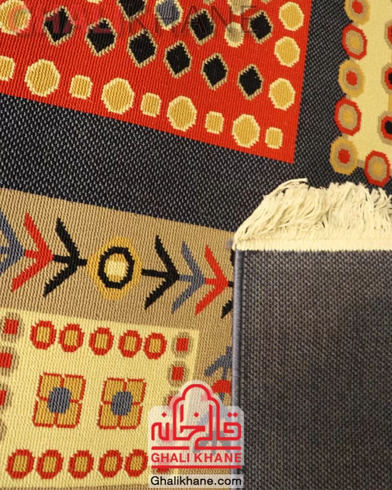 سوپر گلیم ماشینی ستاره کویر یزد کد GB-G073-8596