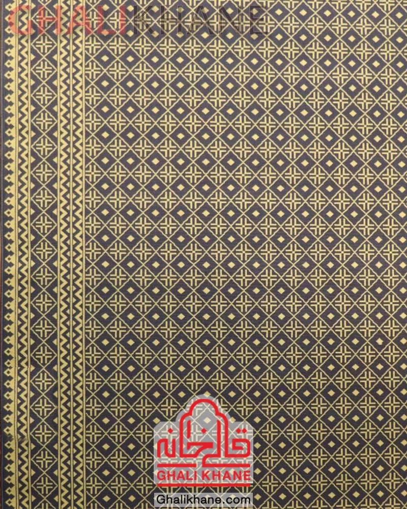 ارزانترین قیمت سوپر گلیم ماشینی ستاره کویر یزد کد GB-G226-8566A