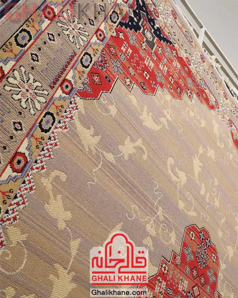 سوپر گلیم ماشینی ستاره کویر یزد کد GB-K004-8533 قالیخانه