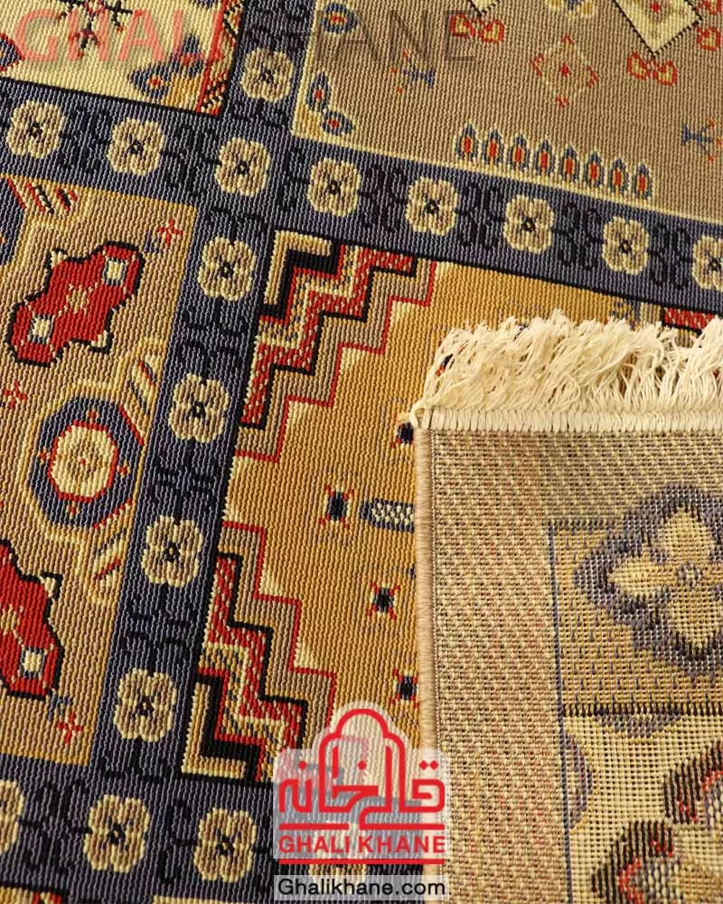 سوپر گلیم ماشینی ستاره کویر یزد کد GB-L004-8533