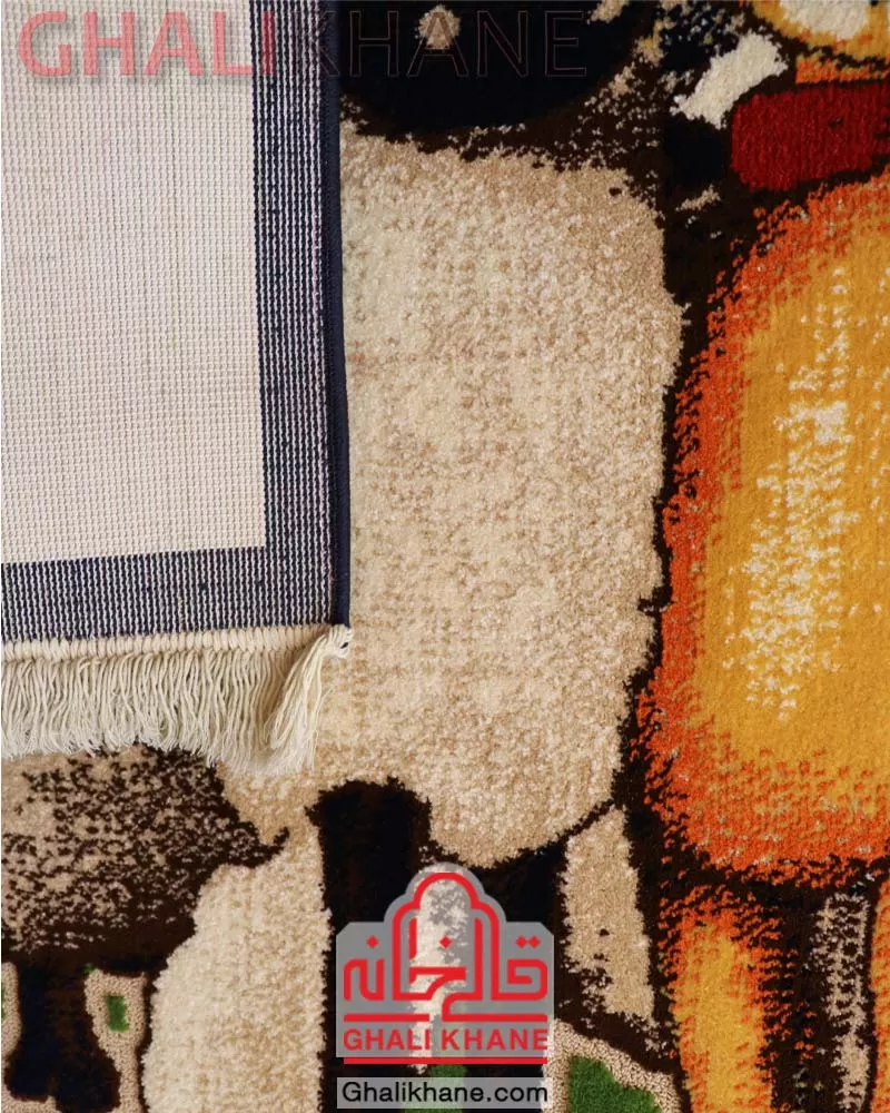 فرش ستاره کویر یزد کلکسیون شاهسون کودک 320 شانه کد SH-O230-8509 نمایندگی مرکزی