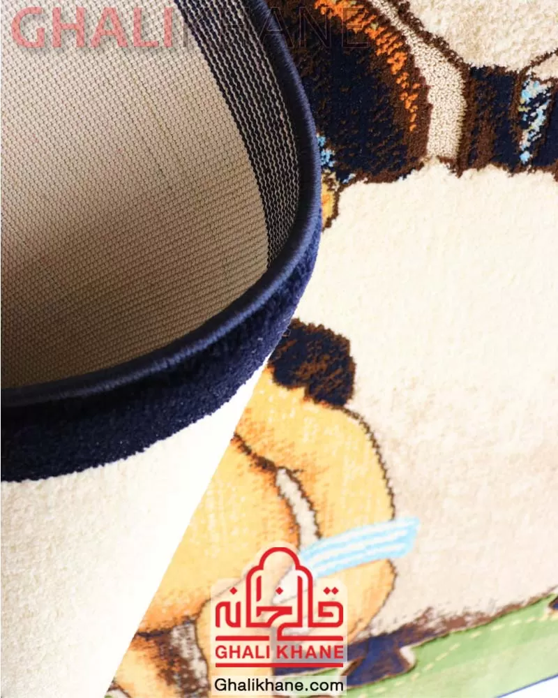 فرش ستاره کویر یزد کلکسیون شاهسون کودک 320 شانه کد SH-O230-8509