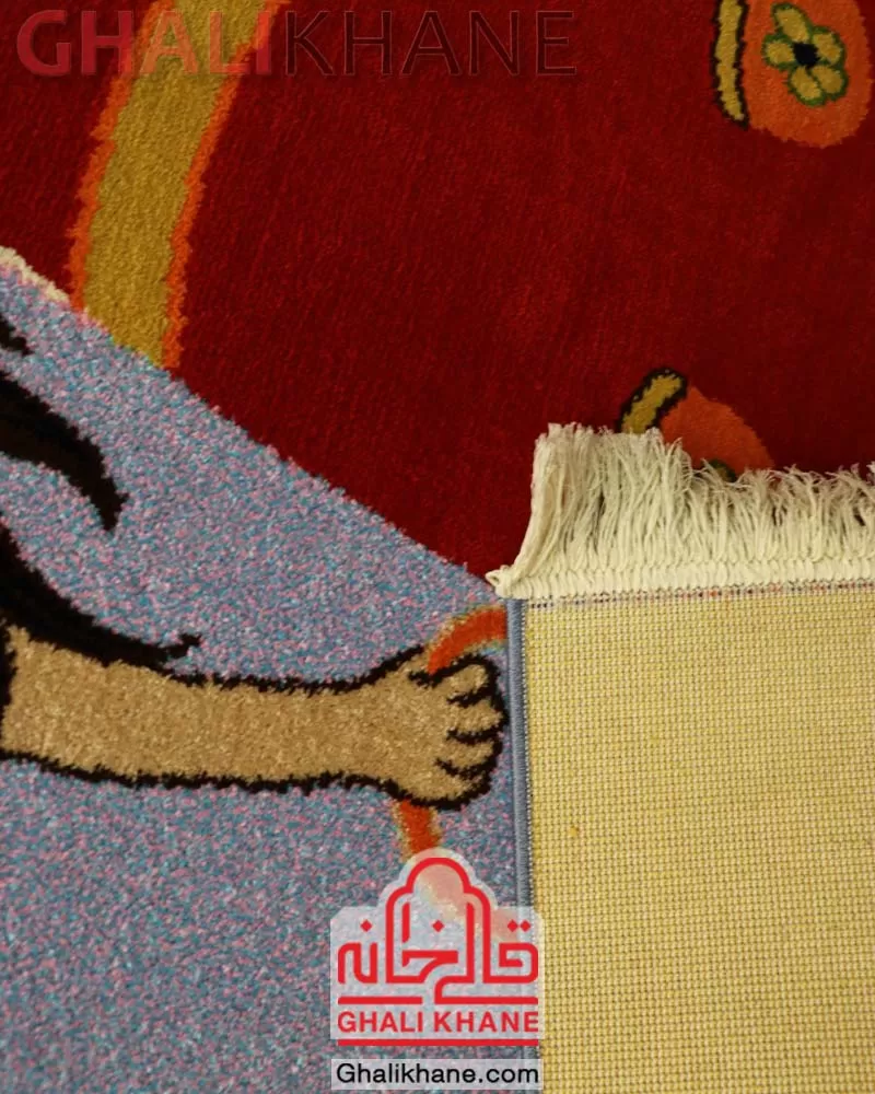خرید آنلاین فرش ستاره کویر یزد کلکسیون شاهسون کودک 320 شانه کد SH-O301-8536
