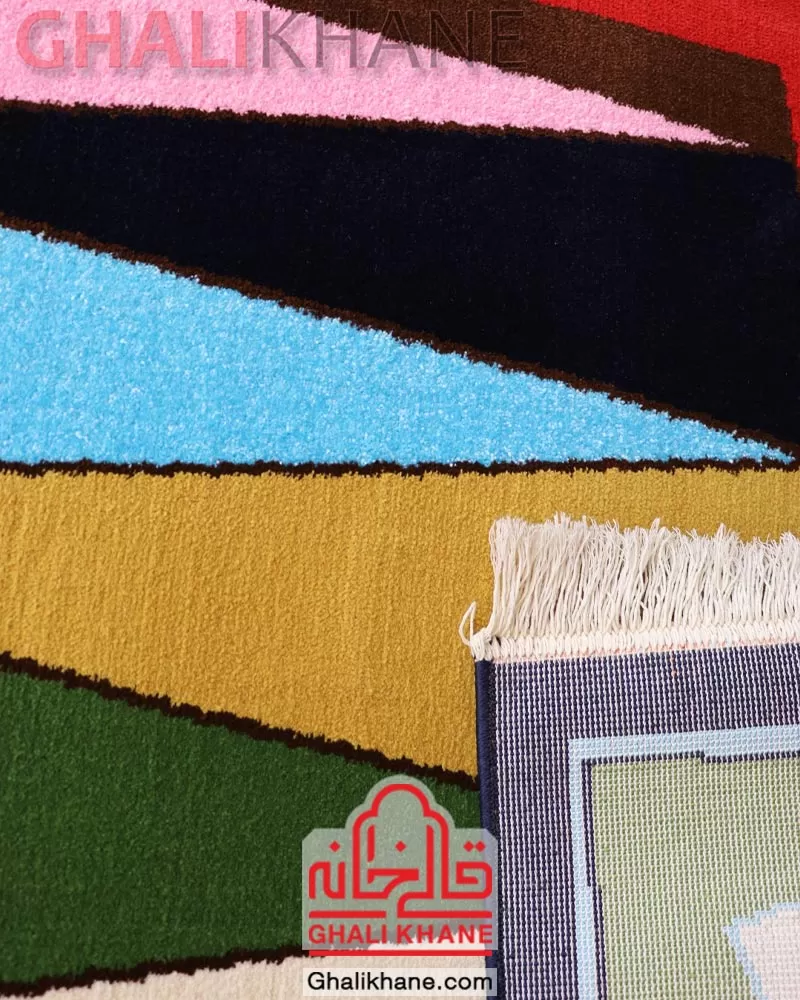 فرش ستاره کویر یزد کلکسیون شاهسون کودک 320 شانه کد SH-O390-8559