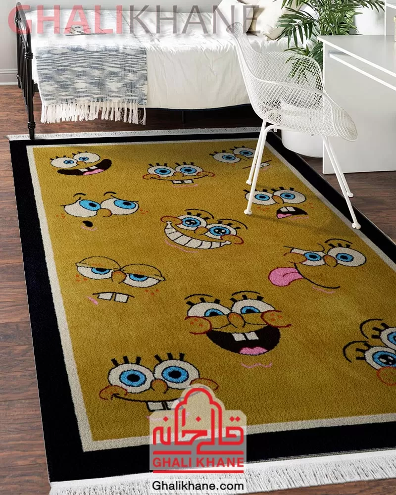 قیمت عمده فرش ستاره کویر یزد کلکسیون شاهسون کودک 320 شانه کد SH-O420-8529