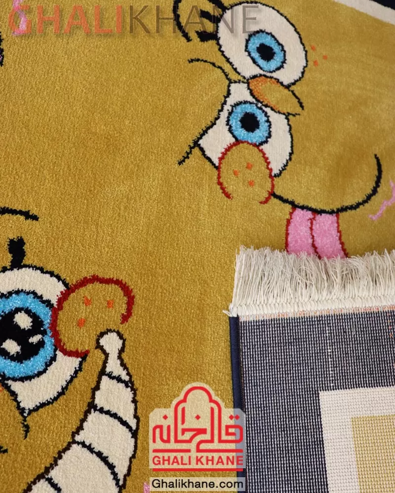 فرش ستاره کویر یزد کلکسیون شاهسون کودک 320 شانه کد SH-O420-8529 قالیخانه