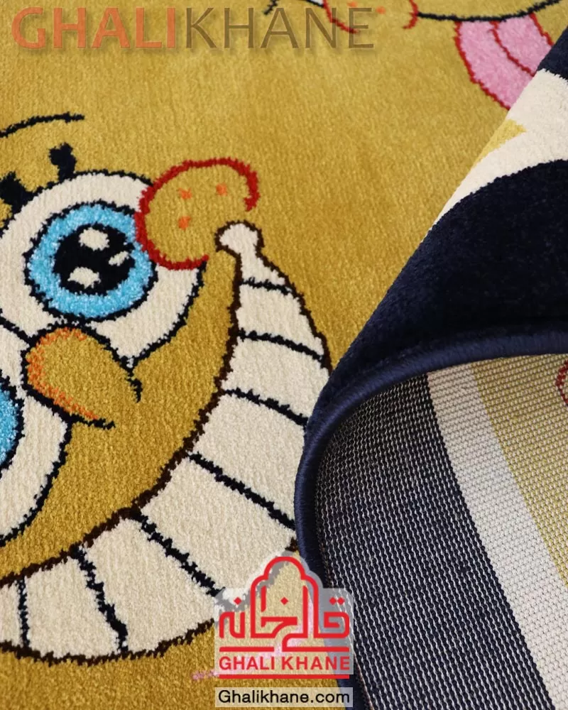 فرش ستاره کویر یزد کلکسیون شاهسون کودک 320 شانه کد SH-O420-8529 ارسال فوری