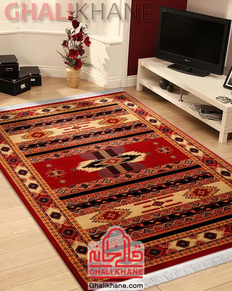 فرش ستاره کویر یزد کلکسیون شاهسون 320 شانه کد SH-B001-5050 ارسال فوری