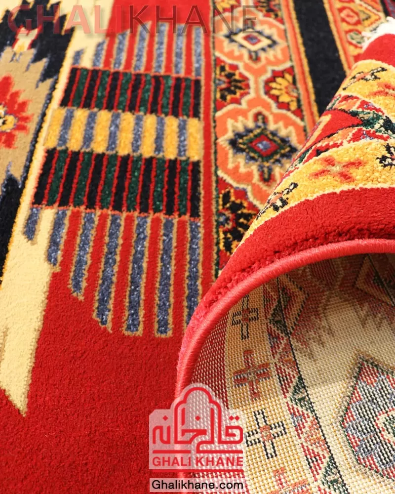 خرید آنلاین   فرش ستاره کویر یزد کلکسیون شاهسون 320 شانه کد SH-B001-5050