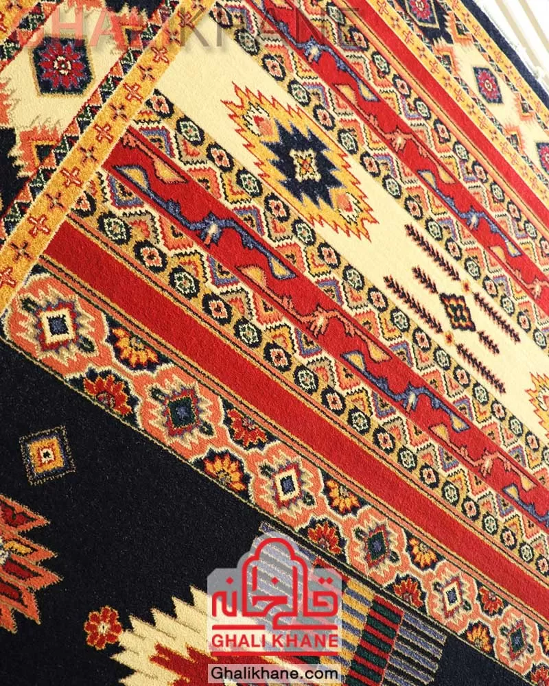 فرش ستاره کویر یزد کلکسیون شاهسون 320 شانه کد SH-B001-5090 قالیخانه