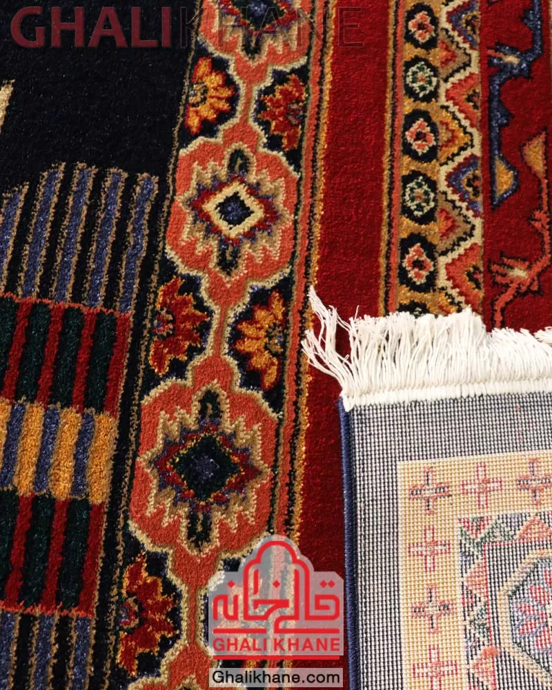 فرش ستاره کویر یزد کلکسیون شاهسون 320 شانه کد SH-B001-5090 نمایندگی رسمی