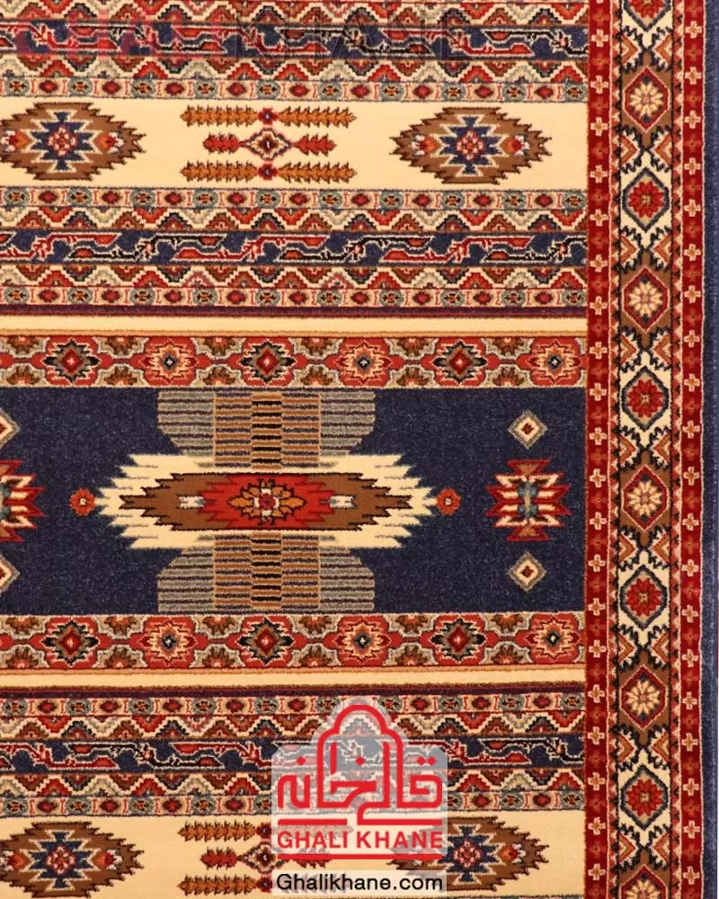 ارسال سریع فرش ستاره کویر یزد کلکسیون شاهسون 320 شانه کد SH-B001-5170