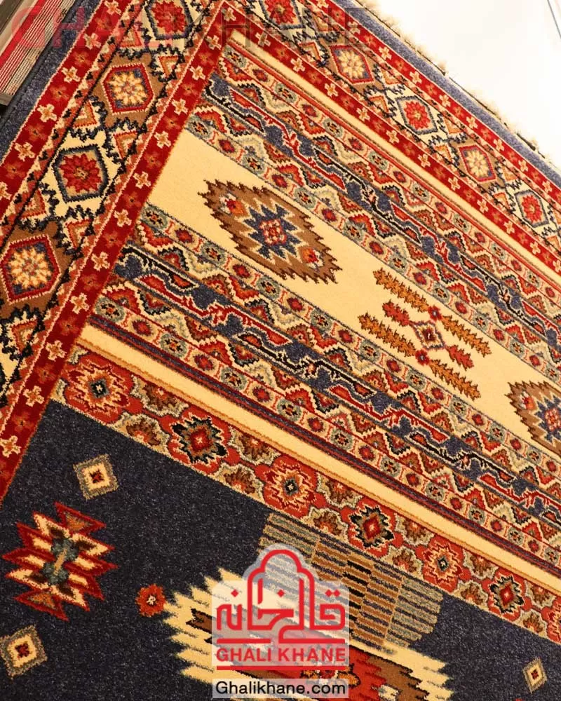 فرش ستاره کویر یزد کلکسیون شاهسون 320 شانه کد SH-B001-5170 نمایندگی رسمی