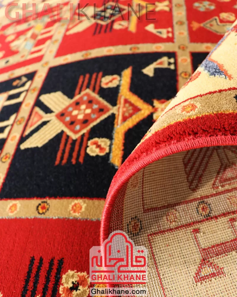 فرش ستاره کویر یزد کلکسیون شاهسون 320 شانه کد SH-B002-5050 ارسال سریع