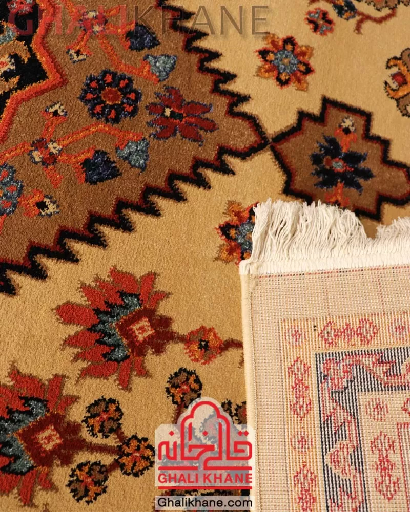 فرش ستاره کویر یزد کلکسیون شاهسون 320 شانه کدSH-B005-5001