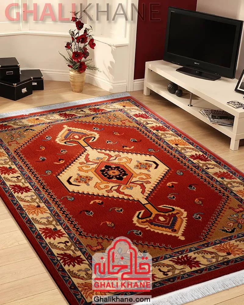 فرش ستاره کویر یزد کلکسیون شاهسون 320 شانه کد SH-B007-5040 به قیمت عمده