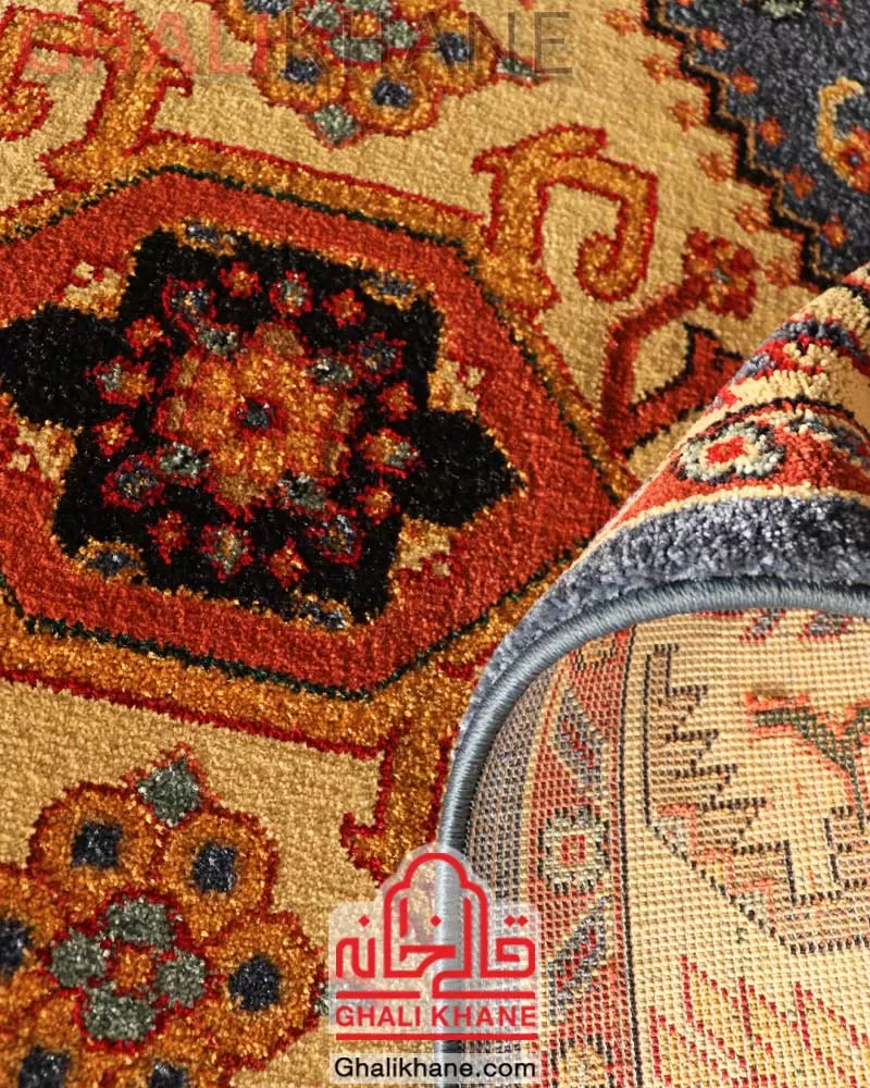 نمایندگی مرکزی فرش ستاره کویر یزد کلکسیون شاهسون 320 شانه کد SH-B007-5070