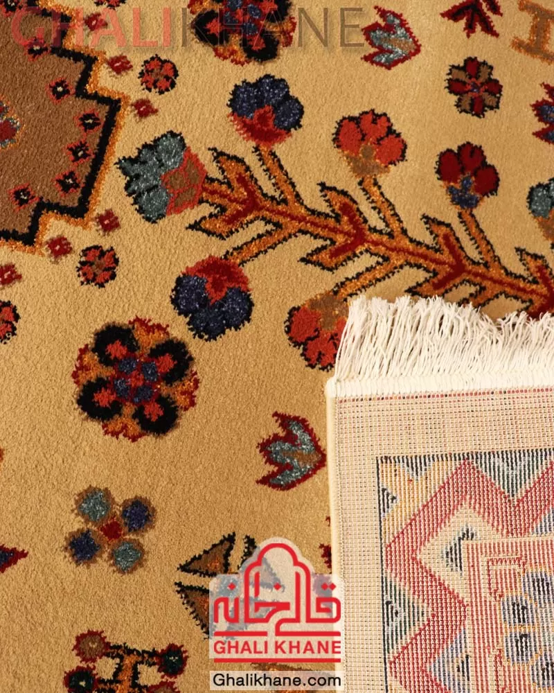 فرش ستاره کویر یزد کلکسیون شاهسون 320 شانه کد SH-B008-5003