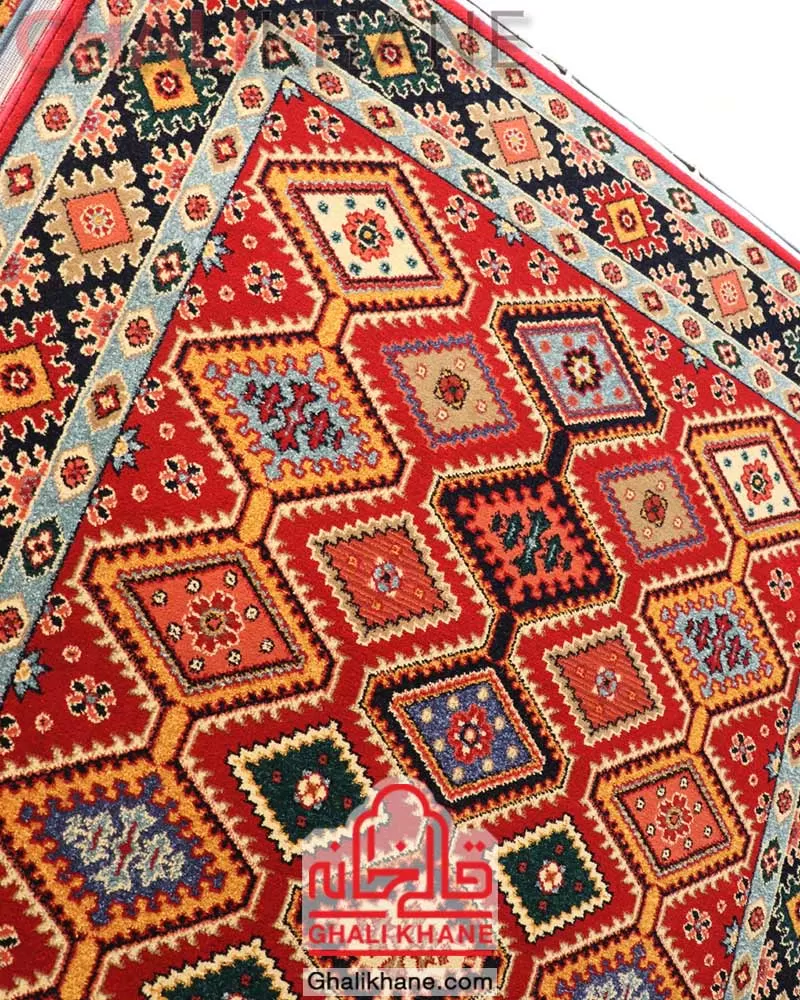 خرید آنلاین فرش ستاره کویر یزد کلکسیون شاهسون 320 شانه کد SH-B011-5059