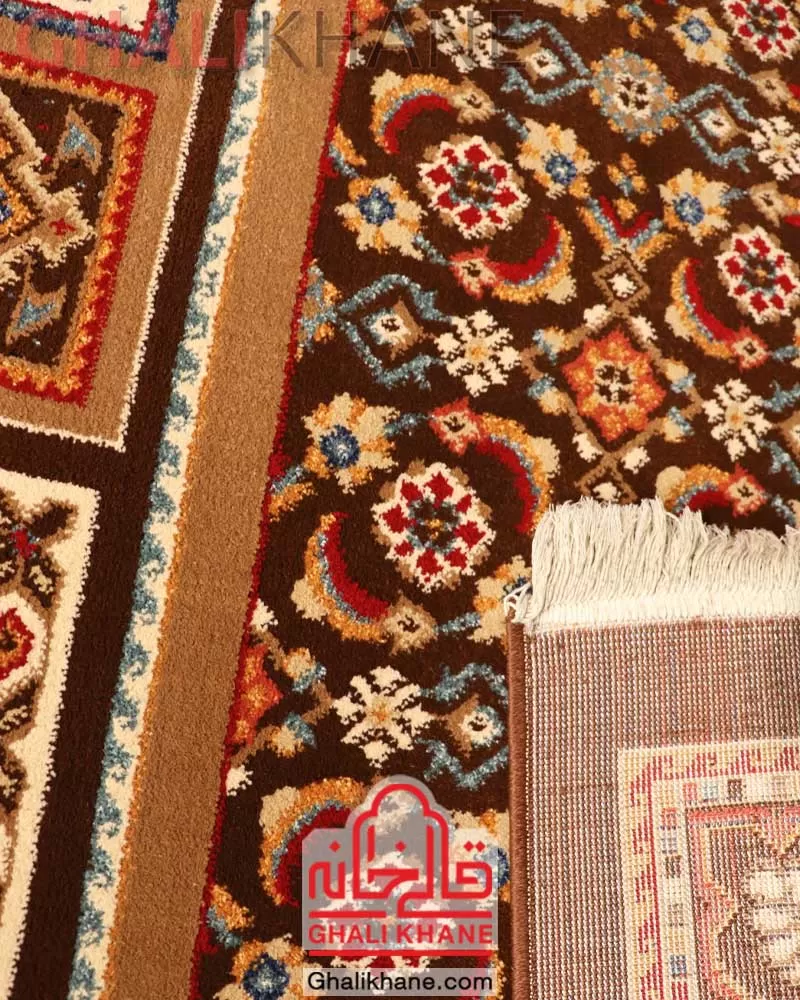 فرش ستاره کویر یزد کلکسیون شاهسون 320 شانه کد SH-B017-5180