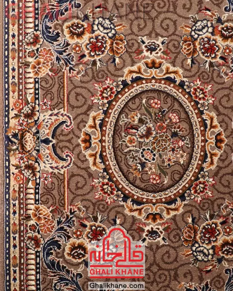 فرش ستاره کویر یزد کلکسیون شاهسون 320 شانه کد SH-B038-8834 درجه 1