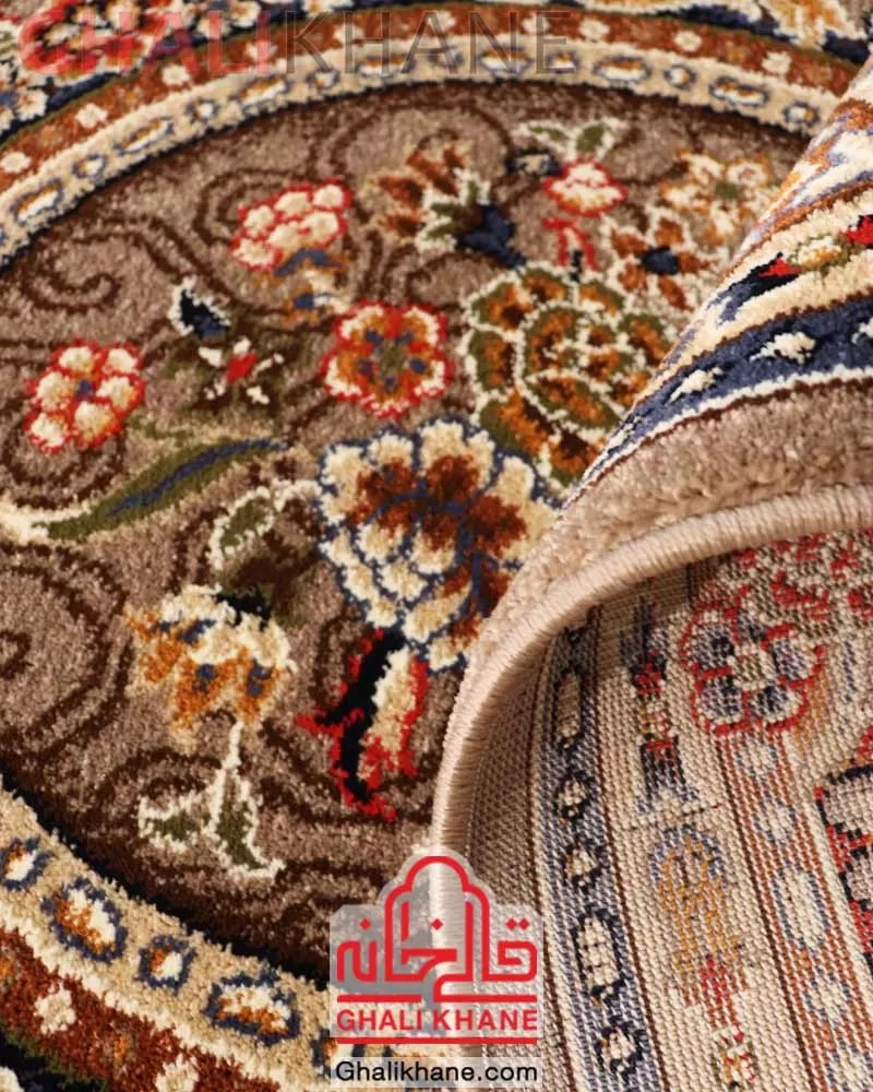 فرش ستاره کویر یزد کلکسیون شاهسون 320 شانه کد SH-B038-8834