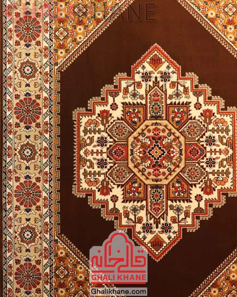 فرش ستاره کویر یزد کلکسیون شاهسون 320 شانه کد SH-B40A-5181 ارسال فوری