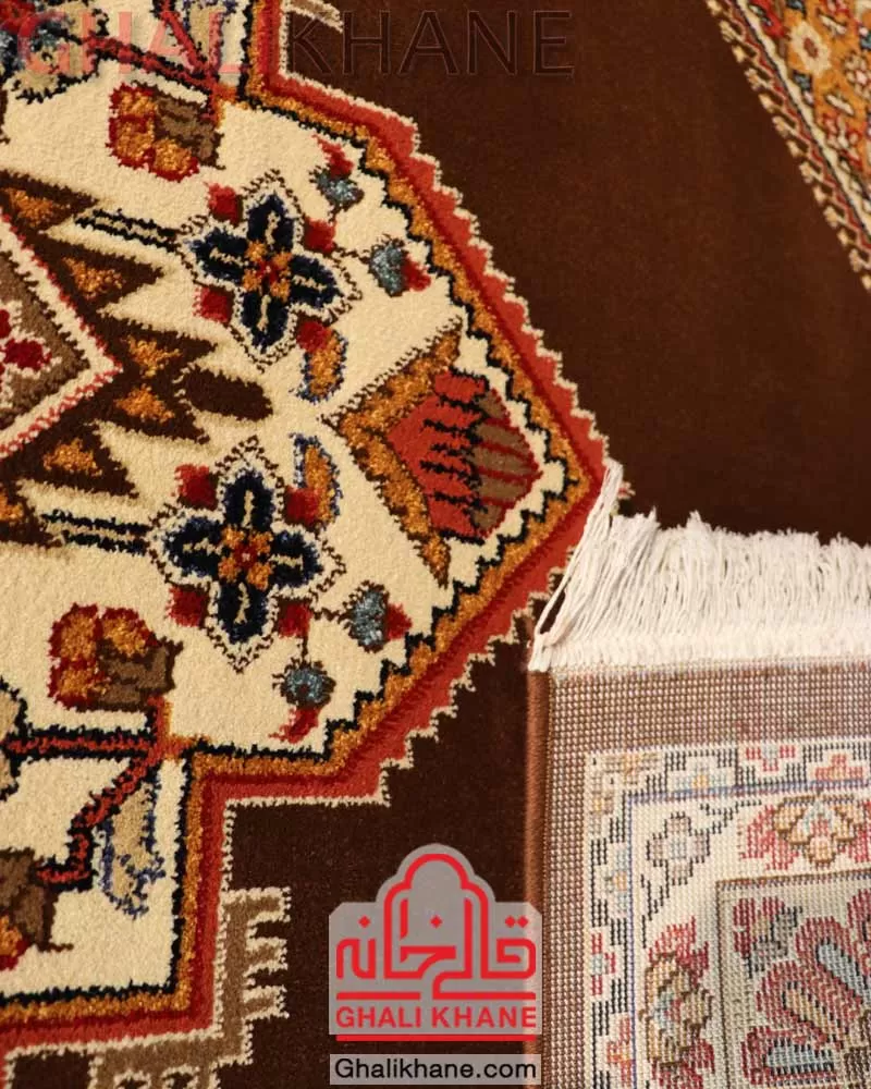 فرش ستاره کویر یزد کلکسیون شاهسون 320 شانه کد SH-B40A-5181 ارسال فوری