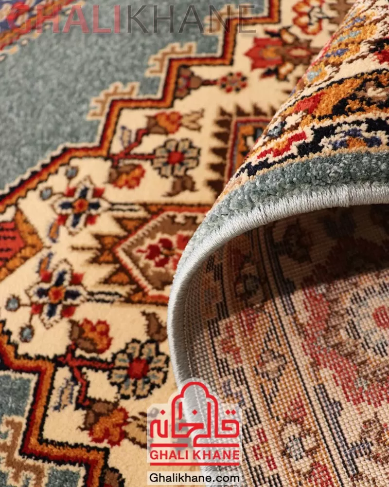 فرش ستاره کویر یزد کلکسیون شاهسون 320 شانه کد SH-B40B-5160 نمایندگی رسمی