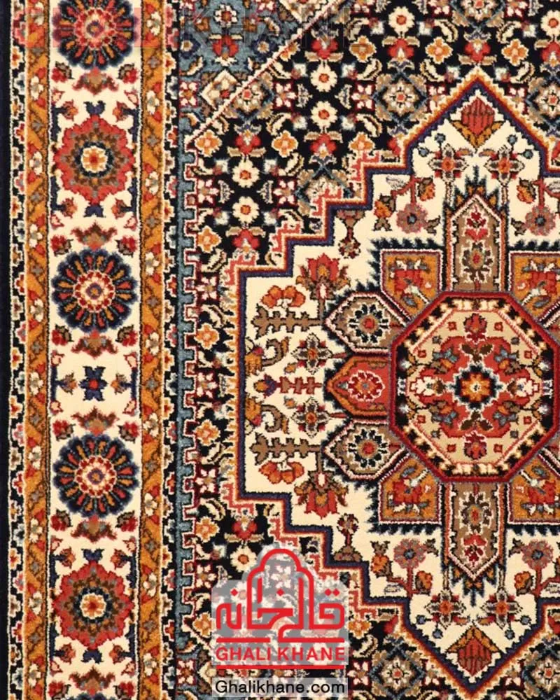 فرش ستاره کویر یزد کلکسیون شاهسون 320 شانه کد SH-B40B-5190 قیمت عمده