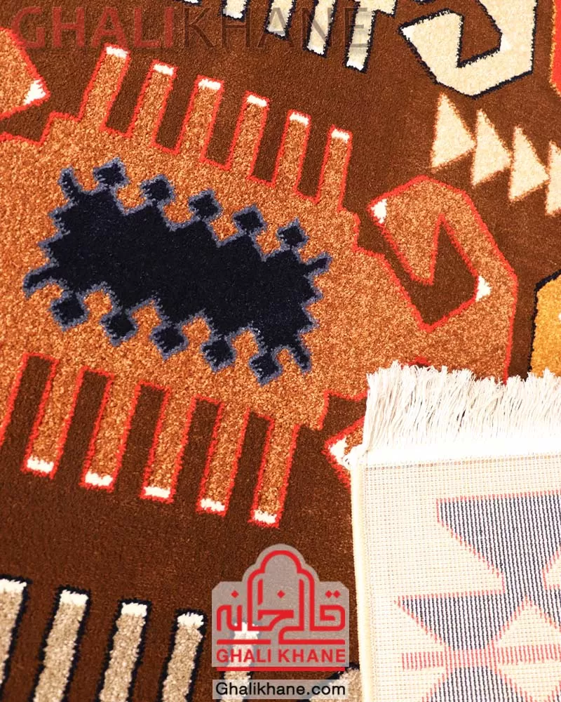 فرش ستاره کویر یزد کلکسیون شاهسون 320 شانه کد SH-B055-8881